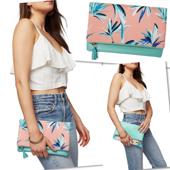 Rachel Pally Handbags - RACHEL PALLY REVERSIBLE CLUTCH - PARADISE Rachel Pally Handbags - RACHEL PALLY REVERSIBLE CLUTCH - PARADISE